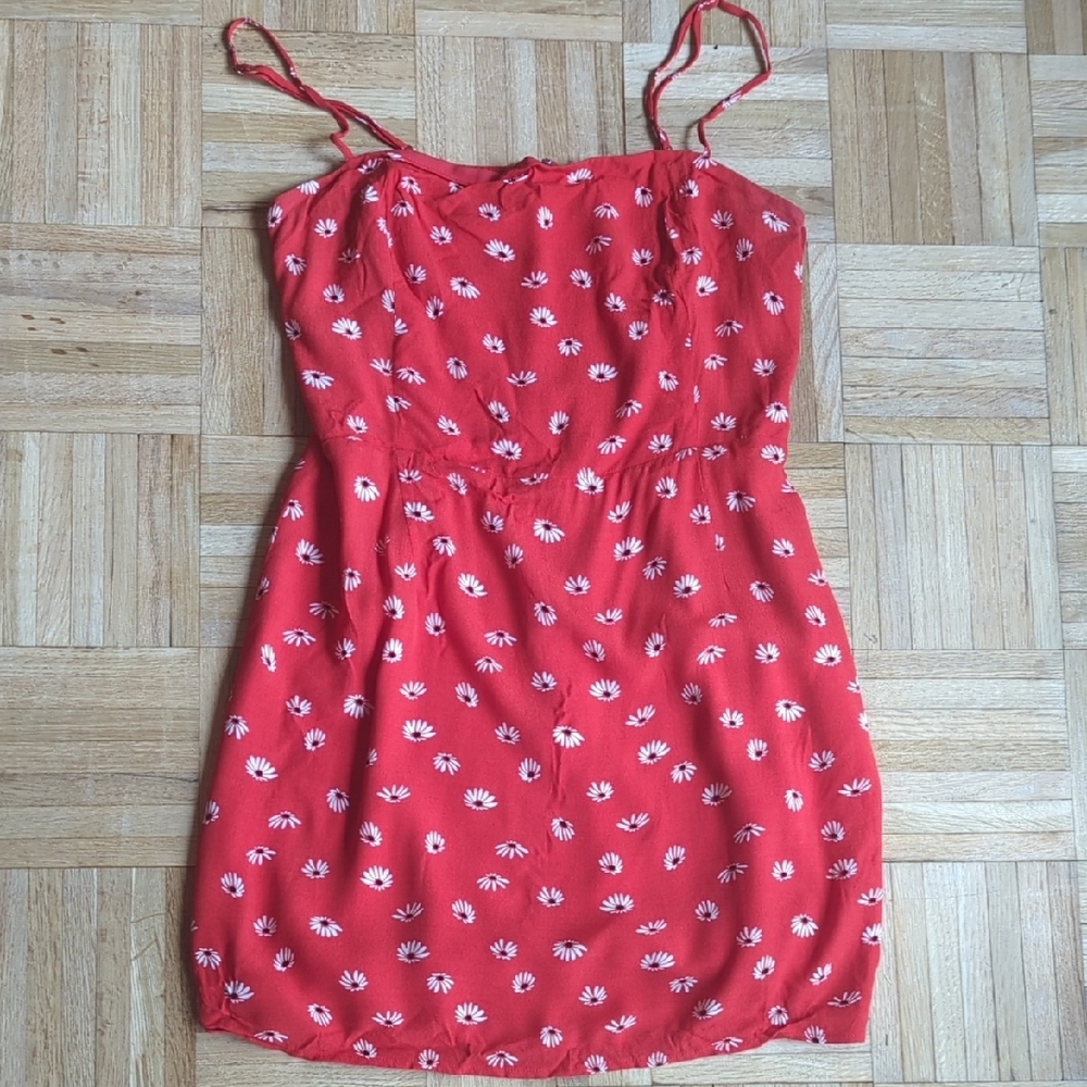 Wilfred Floral Mini Dress Aritzia 10